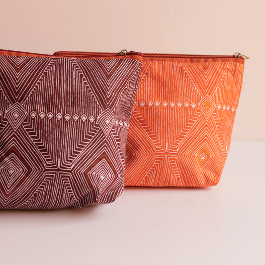 Abstract Ghanian Print Purse