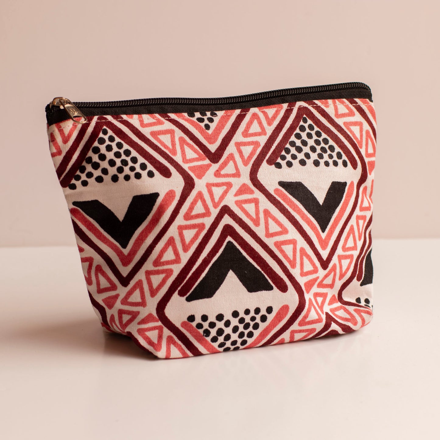 Geometric African Print Purse