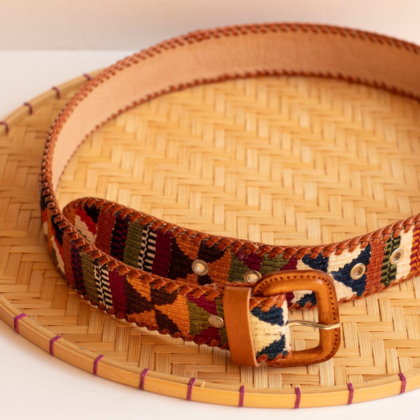 Tierra Guatemalan Leather Belt