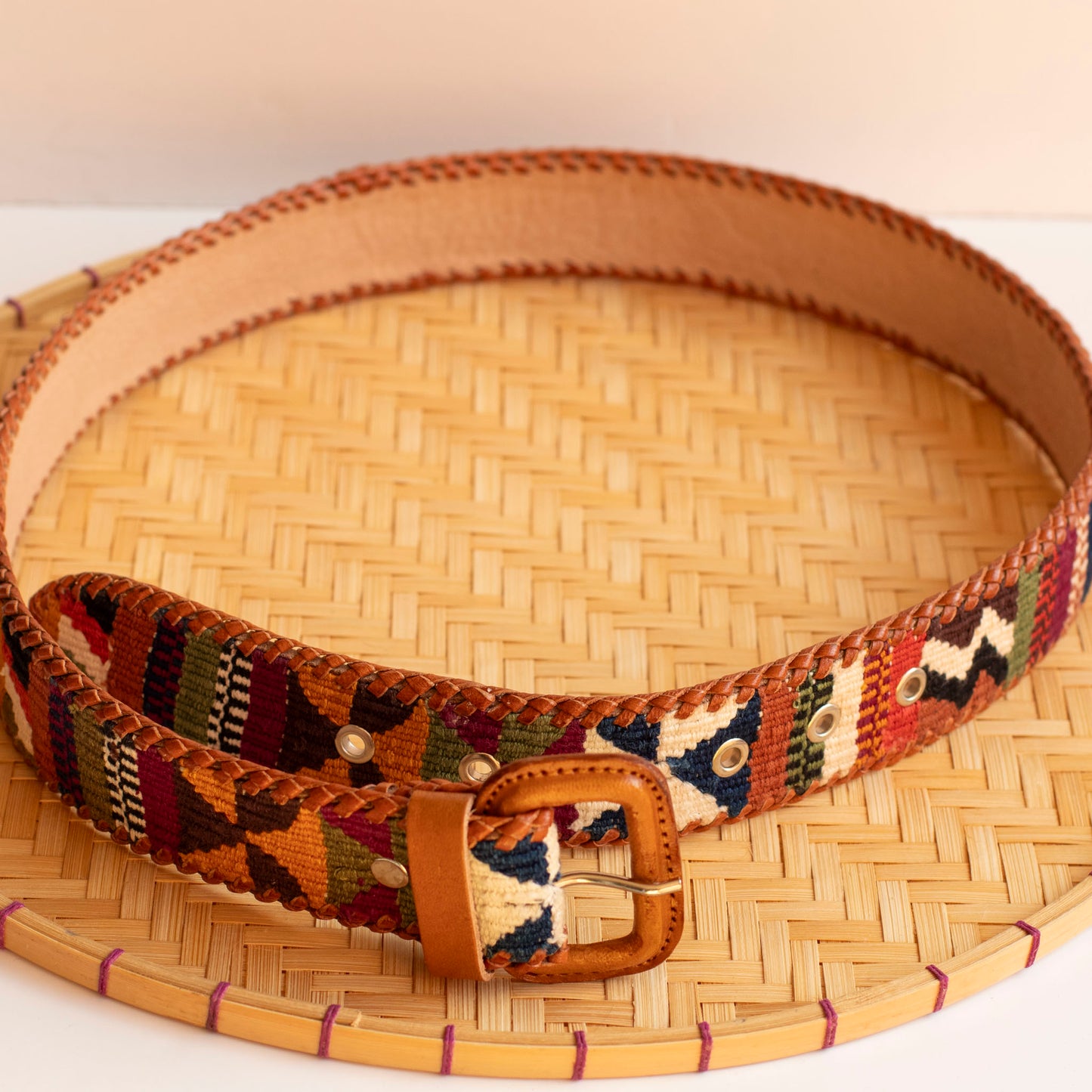 Tierra Guatemalan Leather Belt
