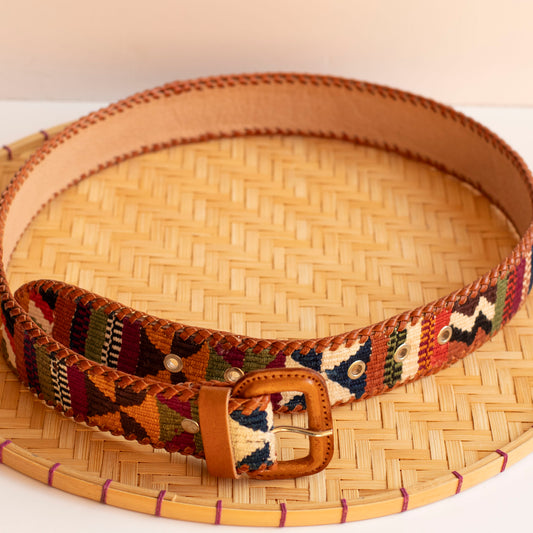Tierra Guatemalan Leather Belt