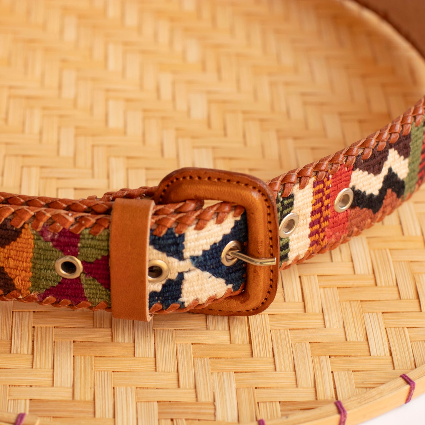 Tierra Guatemalan Leather Belt