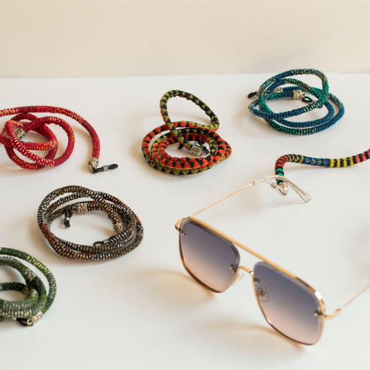 Handwoven Glasses Rope Holder