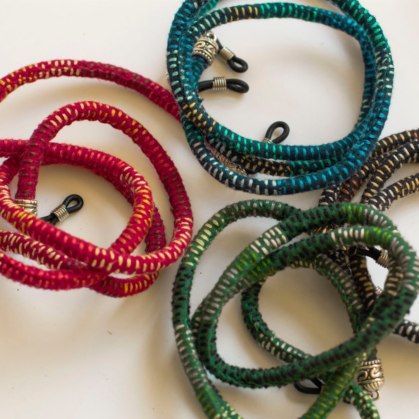 Handwoven Glasses Rope Holder