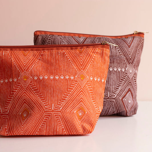 Abstract Ghanian Print Purse