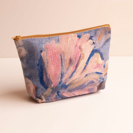 Pretty Flower /Abstract Print Purse