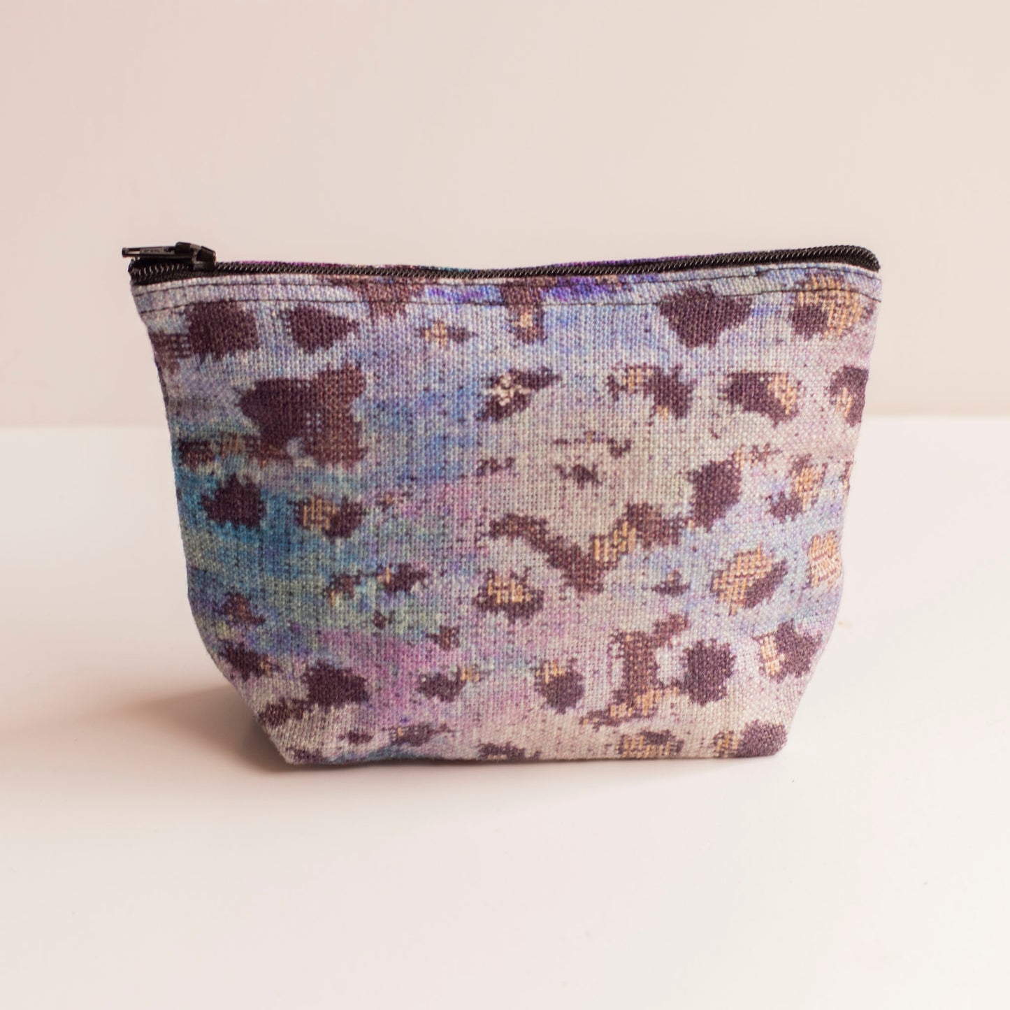 Purple Mix Print Purse