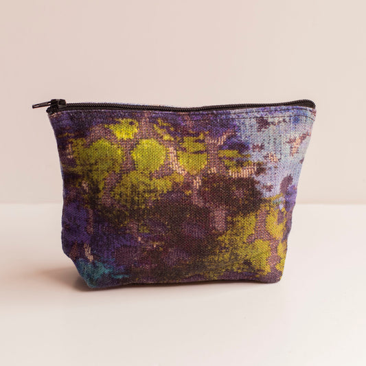 Purple Mix Print Purse