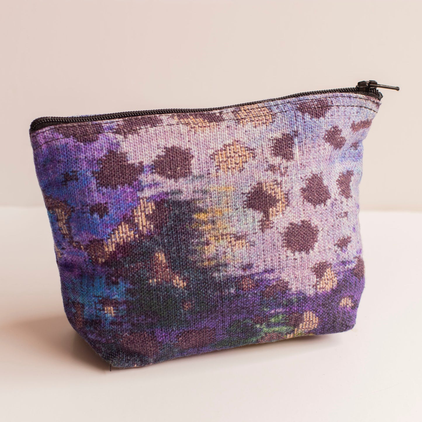 Purple Mix Print Purse