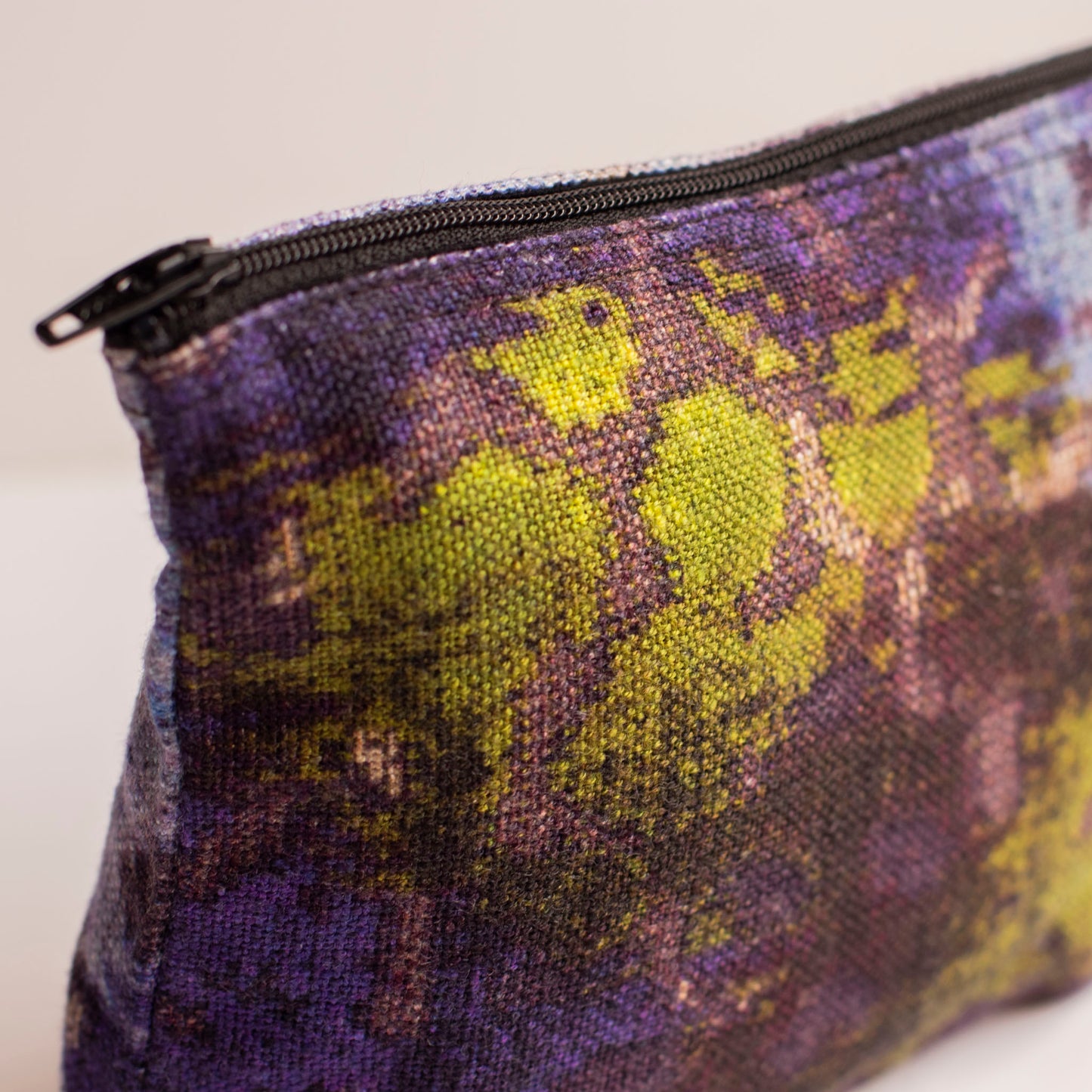 Purple Mix Print Purse