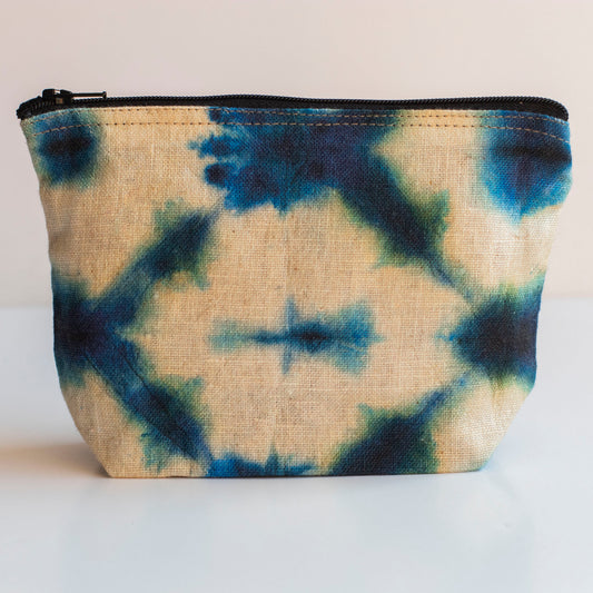 Tie-Dye Circles Print Purse