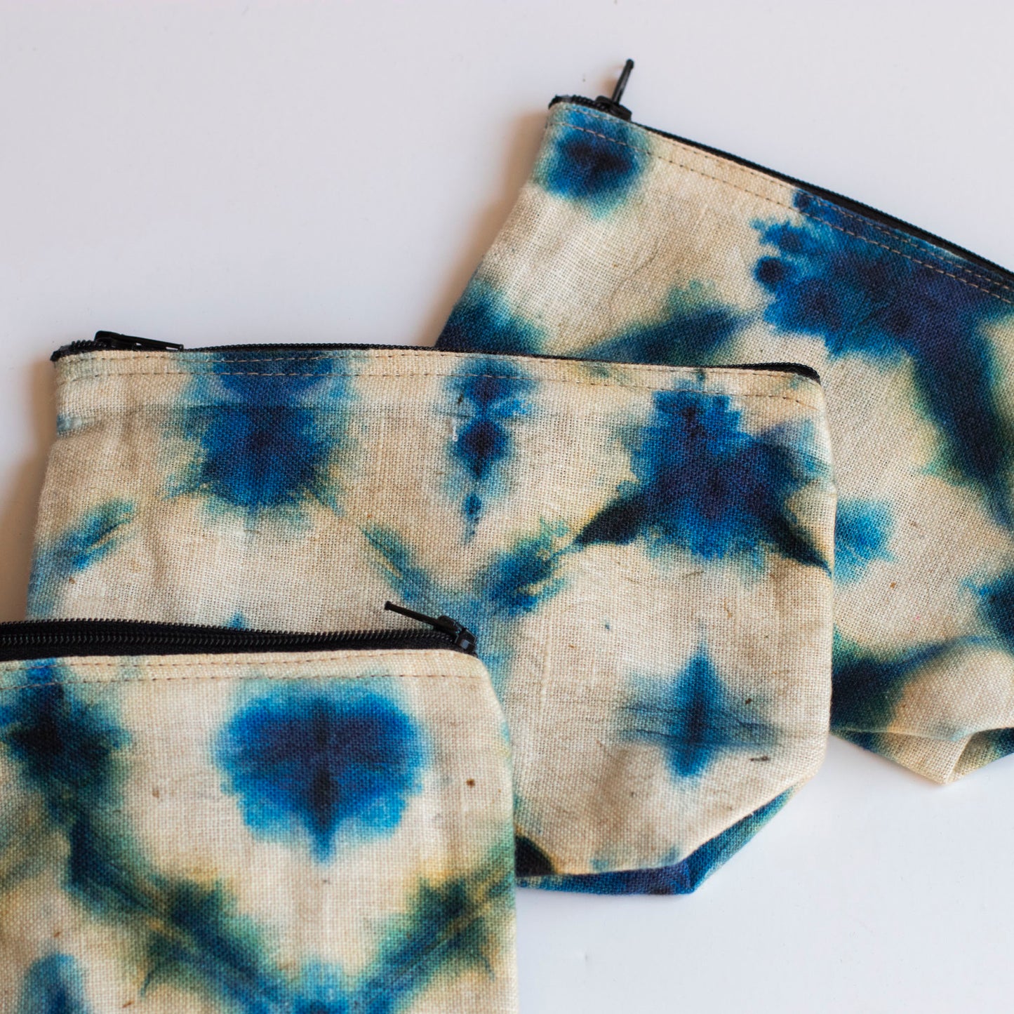 Tie-Dye Circles Print Purse