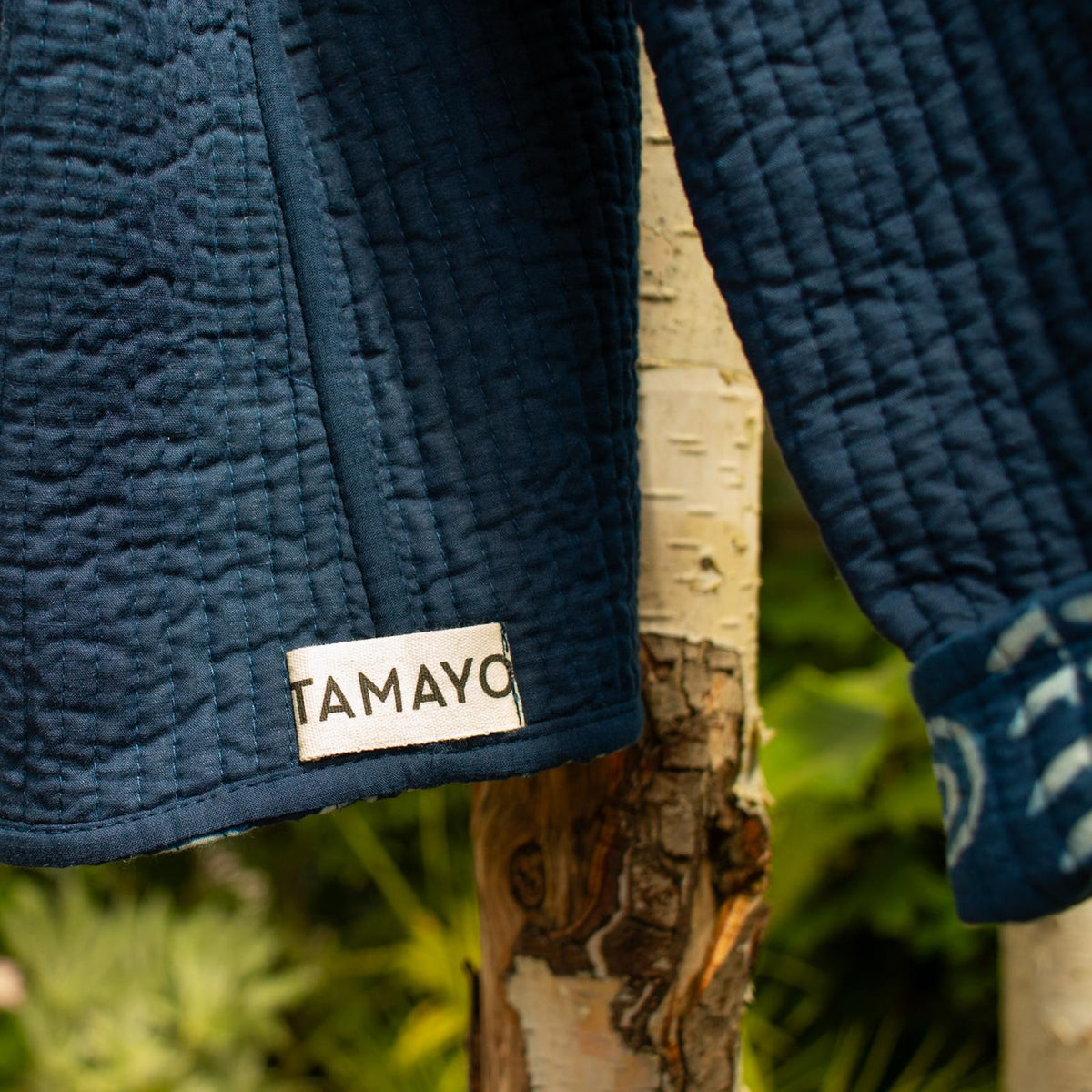 Reversible Blockprint Jacket