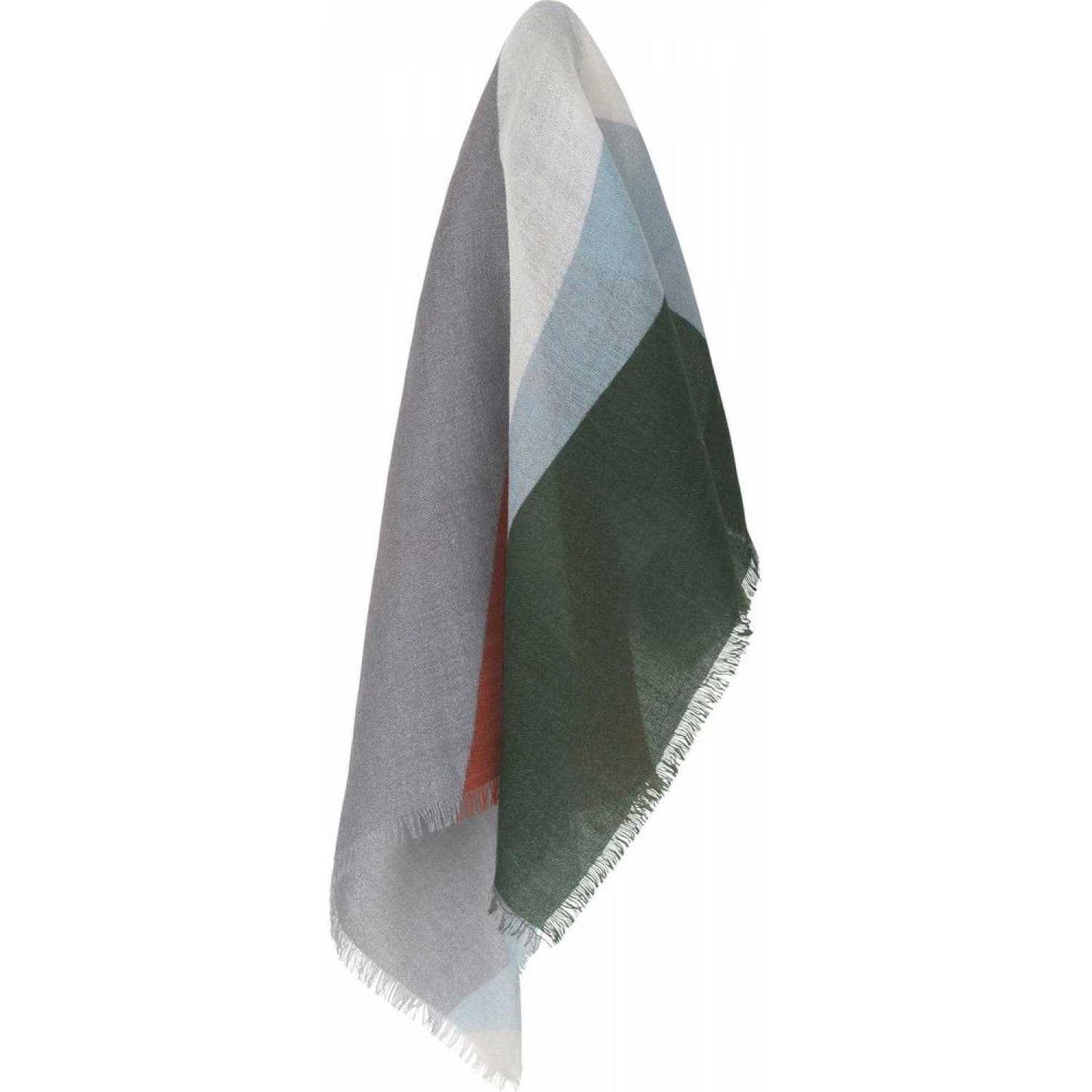 Rome Alpaca & Silk Scarf Green