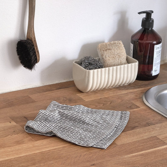 Organic Cotton small multi-purpose Towel 3, Grey